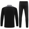 Tréninkový Mikina Paris Saint-Germain Čtvrt Zip Černá 2023-24 - Dětské